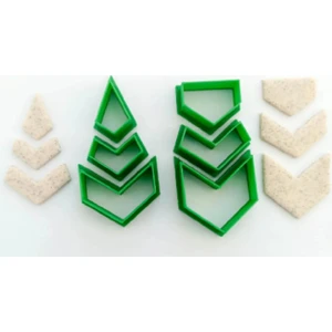 6 Parça Set Hamur/kil Şekillendirici Kurabiye Kalıbı