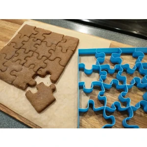 Puzzle Kurabiye Kalıbı