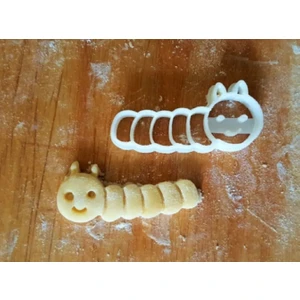 Tırtıl Kurabiye Kalıbı