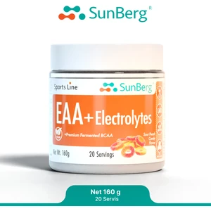Eaa+Elektrolit Sour Peach Candy Tadında (5 Gram Eaa 4 Gramı Bcaa 2:1:1)