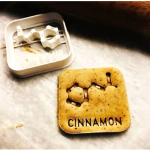 Cinnamon Tarçın Molekül Kurabiye Kalıbı