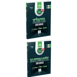 Çapa Yayınları 10. Sınıf Matematik ve Kimya Soru Bankası Seti 2 Kitap