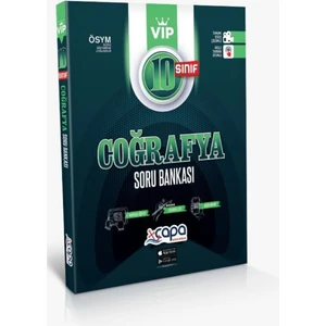 Çapa Yayınları 10. Sınıf Coğrafya Soru Bankası