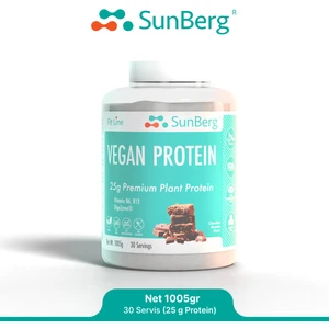 Vegan Protein Çikolata Aromalı-30 Porsiyon (25 G Bezelye Ve Pirinç Proteini)
