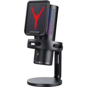 Bilgisayar Masaüstü Profesyonel Vlog Canlı Yayın Podcast Mikrofon Kiti Tak Çalıştır USB Kablolu Örnekleme Hızı 48KHZ, Frekans Yanıtı 80HZ-16KHZ GM7-B