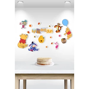 Neşeli Günlerim Winnie the pooh temalı çok parçalı afiş *kalın kağıt
