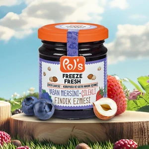 Pol's Freeze Fresh Yaban Mersinli Fındık Ezmesi 210 G