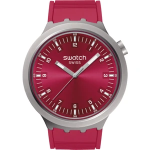 SB07S104 Swatch Scarlet Shimmer Erkek Kol Saati