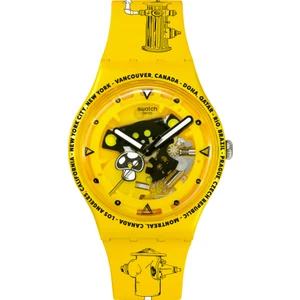 SO29J101 Swatch Time With Andy Anderson Unisex Kol Saati