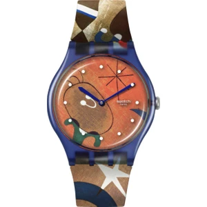 SO29Z136 Swatch Miro's Women & Bird In The Moonlight Unisex Kol Saati