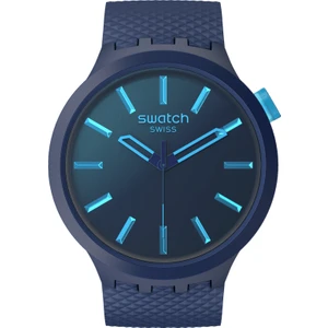 SB05N113 Swatch Indigo Glow Erkek Kol Saati