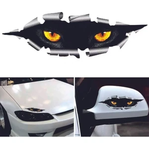 3D Sticker Panter Gözleri Oto Sticker, Motorsiklet, Kask, Laptop Sticker 17X6 cm Oto Aksesuar