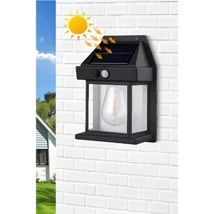 SOLAR LED DUVAR LAMBASI - GÜNEŞ ENERJİLİ DUVAR LAMBASI