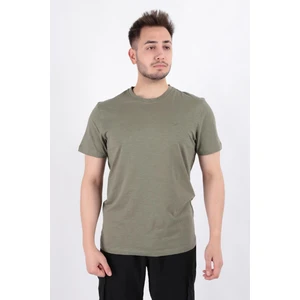 4602 Erkek Bisiklet Yaka Flamlı T-Shirt