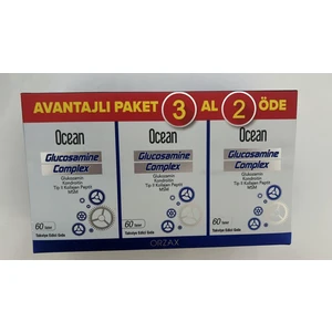 Ocean Glucosamine Complex 180 Kapsül - 3 Al 2 Öde 8697595872659
