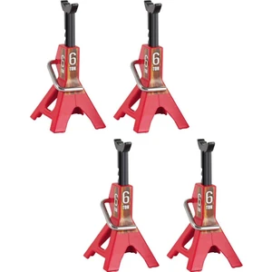 4 Adet Metal Yüksekliği Ayarlanabilir 6 Ton Kriko Tamir Standı 1/10 Rc Paletli Araba Eksenel SCX10 90046 Traxxas Trx4 Trx6 D90,1 (Yurt Dışından)
