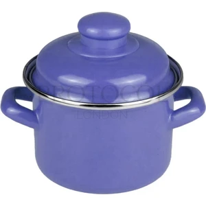 Emaye Mini Bebek Mama Yemek Yumurta Haşlama Derin Tencere 12CM (900 Ml)