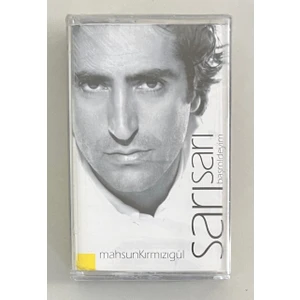 Prestij Müzik Mahsun Kırmızıgül Sarı Sarı Kaset (Jelatininde Sıfır Orjnal Dönem Baskı Kaset)