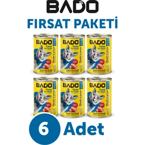 Yetişkin Yaş Kedi Maması Ton Balıklı 400GR 6lı