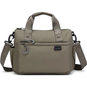 Smart Bags Ekstra Hafif Kumaş Kadın Omuz Çantası 2022-3141 Kahve