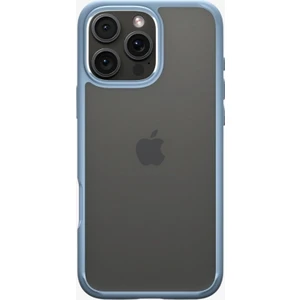 iPhone 16 Pro Max ile Uyumlu ince Kılıf Crystal Hybrid Sararma Karşıtı DuraClear™ Hava Kanalı Teknolojisi™ Askeri Sınıf Koruma Sierra Blue Şeffaf Kapak - ACS08029