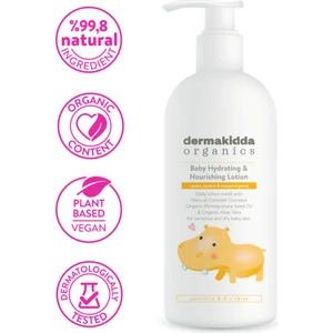 Dermakidda Organics Organik Nemlendirici ve Besleyici Organik Losyon 200ML