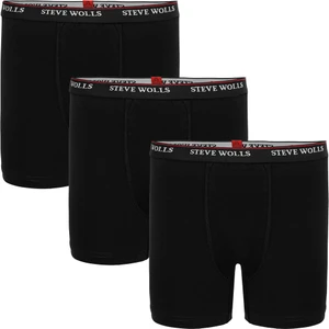 Steve Wolls Siyah 3’Lü Çocuk Boxer - 22001