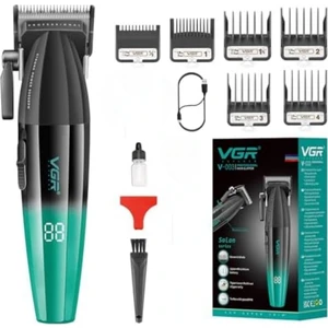 Saç Kesme Profesyonel Saç Düzeltici Elektrikli Kesme Akülü Saç Kesme Makinesi 9000RPM Giyotin Clipper Erkekler Için V-003