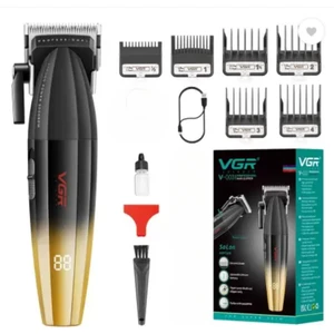 Saç Kesme Profesyonel Saç Düzeltici Elektrikli Kesme Akülü Saç Kesme Makinesi 9000RPM Giyotin Clipper Erkekler Için V-003