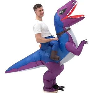 Yeni Şişme Dinozor Kostümü Cadılar Bayramı Cosplay Yetişkin Için Patlatmalı Binilebilir (Yurt Dışından)
