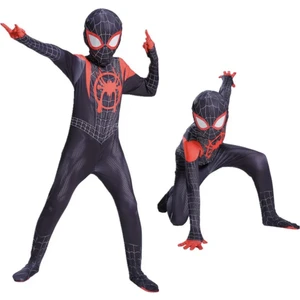 Cadılar Bayramı Miles Morales Kostüm Erkek Çocuk Kostüm