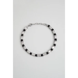 So CHIC Lav Taşlı 21 Cm Çelik Erkek Bileklik