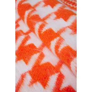 Summer Winter Club Kadın Şardonlu Polo Yaka Fitilli Kenarlı Kolsuz % 100 Ipek Süveter Kazayağı