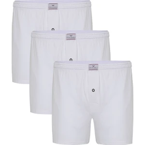 Steve Wolls Erkek Beyaz 3’Lü Penye Boxer - 23702