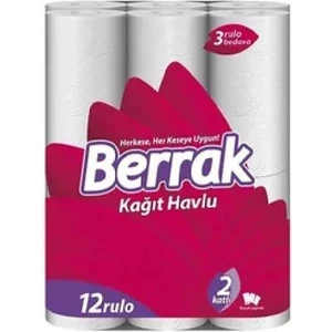 Ultra Berrak Kağıt Havlu 12'li
