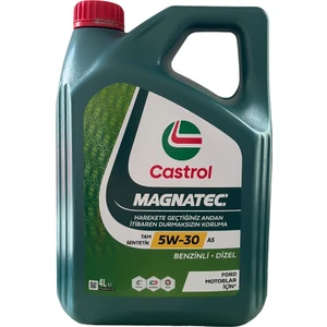 Magnatec  5W-30 A5 Motor Yağı 4 Litre Benzinli ve Dizel Araçlar Ile Uyumlu Üretim Yılı 2024