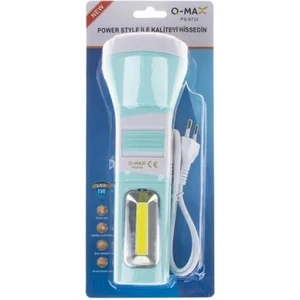 Şarjlı Kablolu Fişli El Feneri 4V 800 Mah 18 LED 3 Saat Kullanma LED 1 Watt