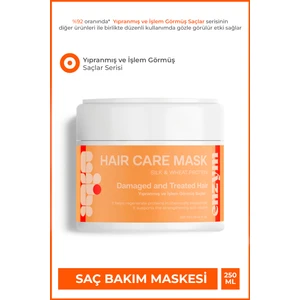 Enzym Cosmetics Yıpranmış Ve Işlem Görmüş Saçlar Için Saç Bakım Maskesi 250ml