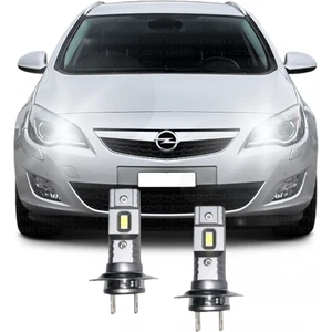 Opel Astra J Led Xenon Uzun Far Ampulü Mini Led 2'Li Set H7