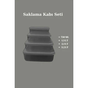 SİHİRLİ AYAKLAR 4 Boy Saklama Kabı Plastik