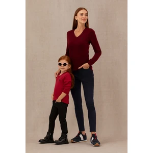 U.S. Polo Assn. Kadın Lacivert Pantolon (Kanvas-Chino) 50271910-VR033