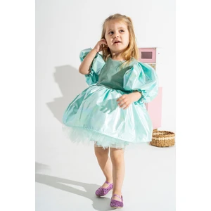 Linola Baby Kids Mermaid Parlak Kız Çocuk Parti Elbisesi