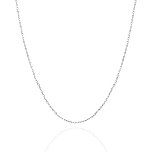 Midyat Gümüş Dünyası Kadın 925 Gümüş Hayalet Kolye Zinciri (45 Cm)