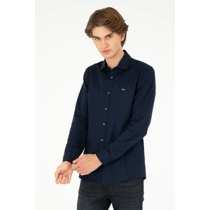 U.S. Polo Assn. Erkek Lacivert Gömlek Basic 50293948-VR033