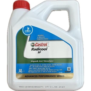 Radicool Sf Organik Kırmızı Konsantre Antifriz 3 Litre Antifiriz