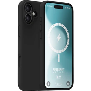 Buff iPhone 16 Magsafe Rubber Fit Silikon Kılıf Black