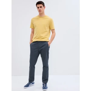 Erkek Lacivert Slim Fit Gap Flex Khaki Pantolon