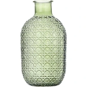 Elegant Yeşil Cam Vazo