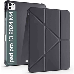 Ipad Pro 7.nesil 13"inç M4 2024 Uyumlu Kılıf Kalem Bölmeli Standlı Tablet Case A2837 A2930