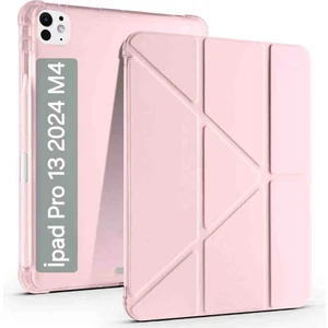 Ipad Pro 7.nesil 13"inç M4 2024 Uyumlu Kılıf Kalem Bölmeli Standlı Tablet Case A2837 A2930